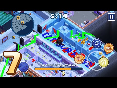 ✅ The WereCleaner / Gameplay Walkthrough / Level 7 Sunday / No Kills / 5🌟