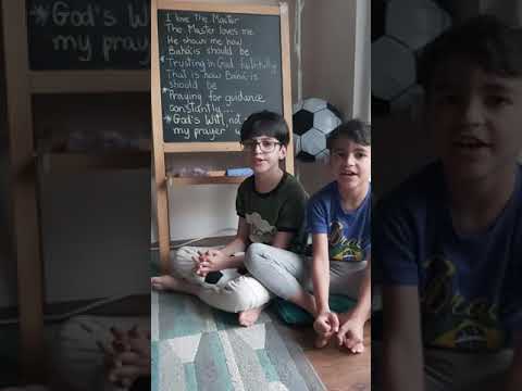 Bahai song: "That is how Bahais should be", by Flavio and Pedro Aminian, 2021