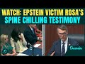 ‘I Was 14 When…’: Epstein Victim Rosa Shares HORRIFYING Details of Trafficking By Maxwell Using Visa
