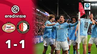 Moussa Traumtor! Wildes Remis im Topspiel | PSV Eindhoven - Feyenoord Rotterdam