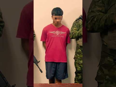 Vio a los milicos y salió corriendo, Pero no llegó lejos  #noticiasecuador #ffaa #manabi #pedernales