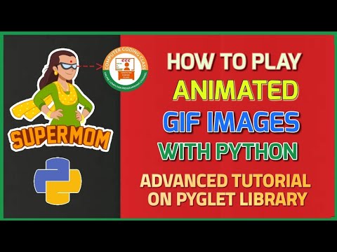 Displaying GIFS In Tkinter | GUI In Python | Видео