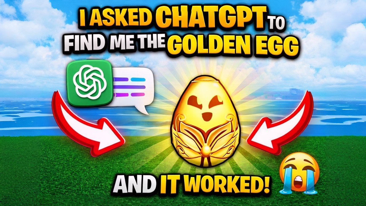 How To Get GOLDEN EGG In BloxFruit (CHATGPT METHOD🔥) AND IT WORKED!!!!