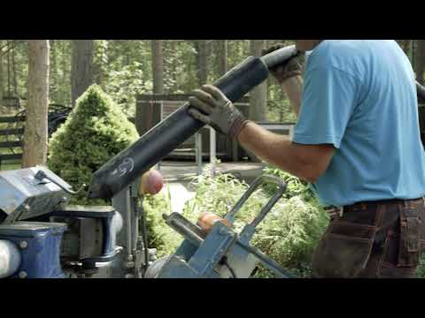 Vertikaalse maakütte kontuuri paigaldus