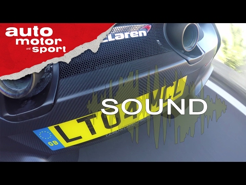 McLaren 675LT Spider - Sound | auto motor und sport