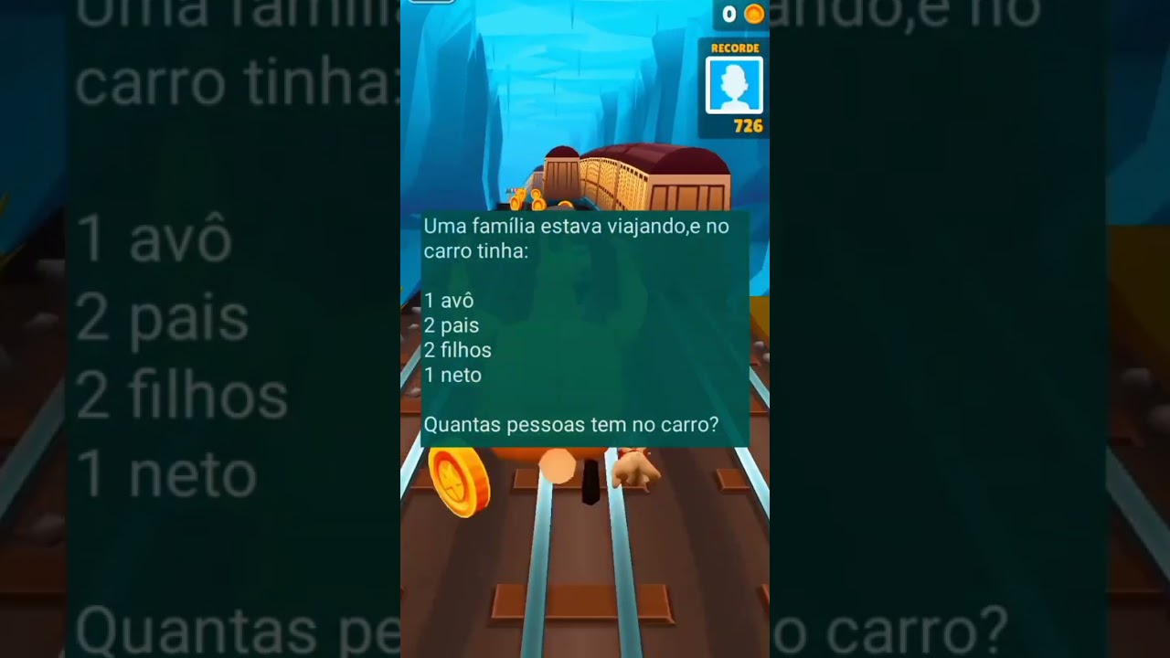 Charadas difíceis - Subway Surfers