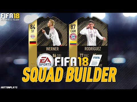 FIFA 18 Squad Builder - THE BEST BUNDESLIGA INFORM STRIKER! ONLY 55K! w/ IF Werner + IF Rodriguez!