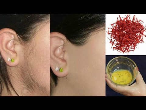 Miracle Home Remedy To Remove Facial Hair Permanently 100% Effective Hair Removal Secret Video