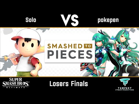 Solo (Ness) vs pokepen (Pyra/Mythra) - Losers Finals - Smashed to Pieces #38
