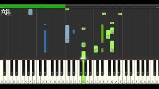 Could It Be Magic - Barry Manilow | Adelina Piano synthesia tutorial