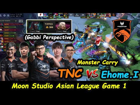 TNC Predator vs Ehome.immortal Gabbi Terrorblade Monster Carry MOON Studio Asian League game1