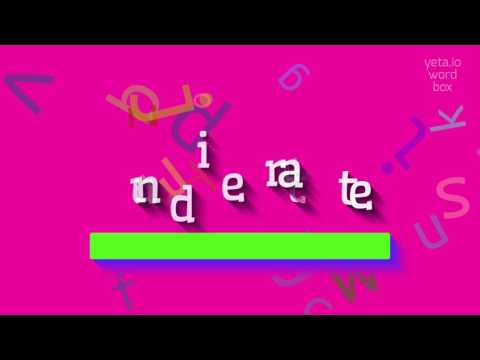 UNIDENTATE - HOW TO PRONOUNCE UNIDENTATE? #unidentate