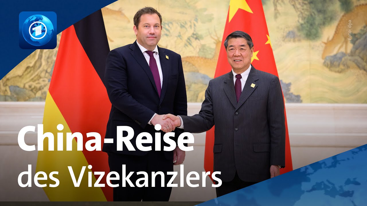 Besuch in Peking: Klingbeil will in China die Position deutscher Unternehmen stärken
