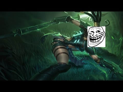NIDALEE VS OLAF AND TWITCH