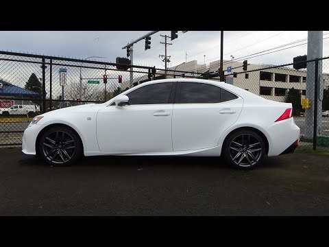 2016 Lexus IS 200t F Sport - Start-Up & Automobile Documentation