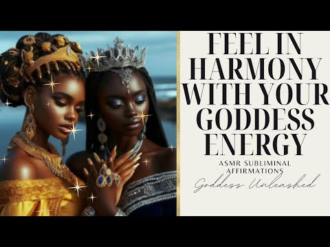 ASMR Whispered Affirmation Subliminal For BIG Goddess Energy | divine feminine energy