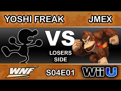 WNF S04E01 - 2GG | Jmex (Donkey Kong) Vs. Yoshi Freak (Game & Watch) Losers Side - Smash Wii U