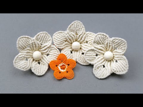 Macrame ABC pattern sample 17