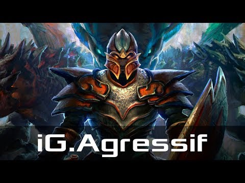 iG.Agressif — Dragon Knight, Safe Lane (Mar 8, 2018) | Dota 2 patch 7.10 gameplay