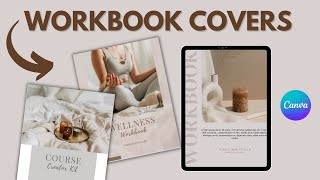 WORKBOOK COVER IDEAS USING CANVA - Easy Tutorial