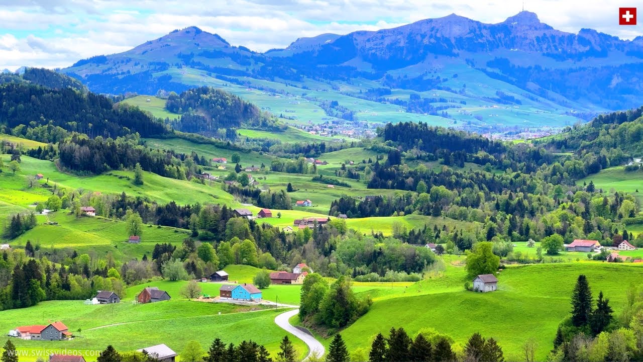 🇨🇭 The Swiss Heaven of Appenzellerland! Most Beautiful Swiss Valley