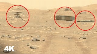 New Mars Image Showing Everything Dropped By Perseverance Rover On Mars