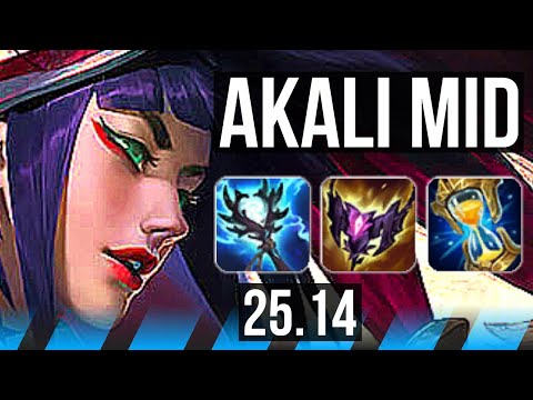 AKALI vs YONE (MID) | 11/0/7, Legendary | KR Master | 25.14