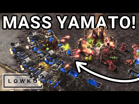 StarCraft 2: GuMiho's 15+ BATTLECRUISER ARMY vs Solar!