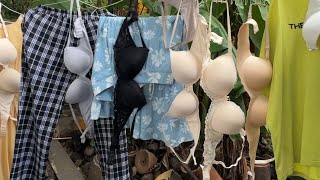 Drying Mother And Sister Clothes 🧖🏻‍♀️👱🏻‍♀️-母と姉の服を乾かす🧖🏻‍♀️👱🏻‍♀️