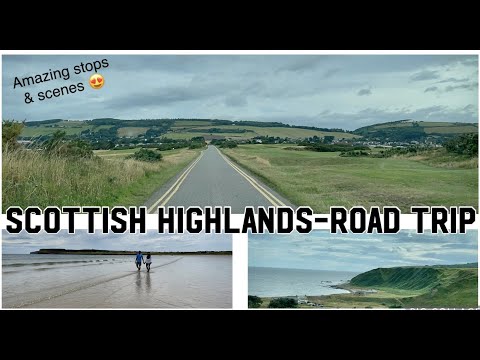 SCOTTISH HIGHLAND ROAD TRIP -NC500 PART 2/ DUNNET BAY, CASTLE OF MEY, CHANONRY POINT ETC