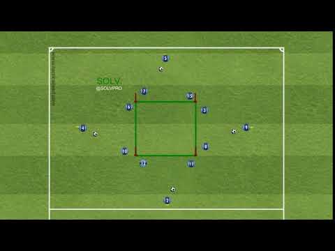 SOLV Soccer - Give and good, warm up