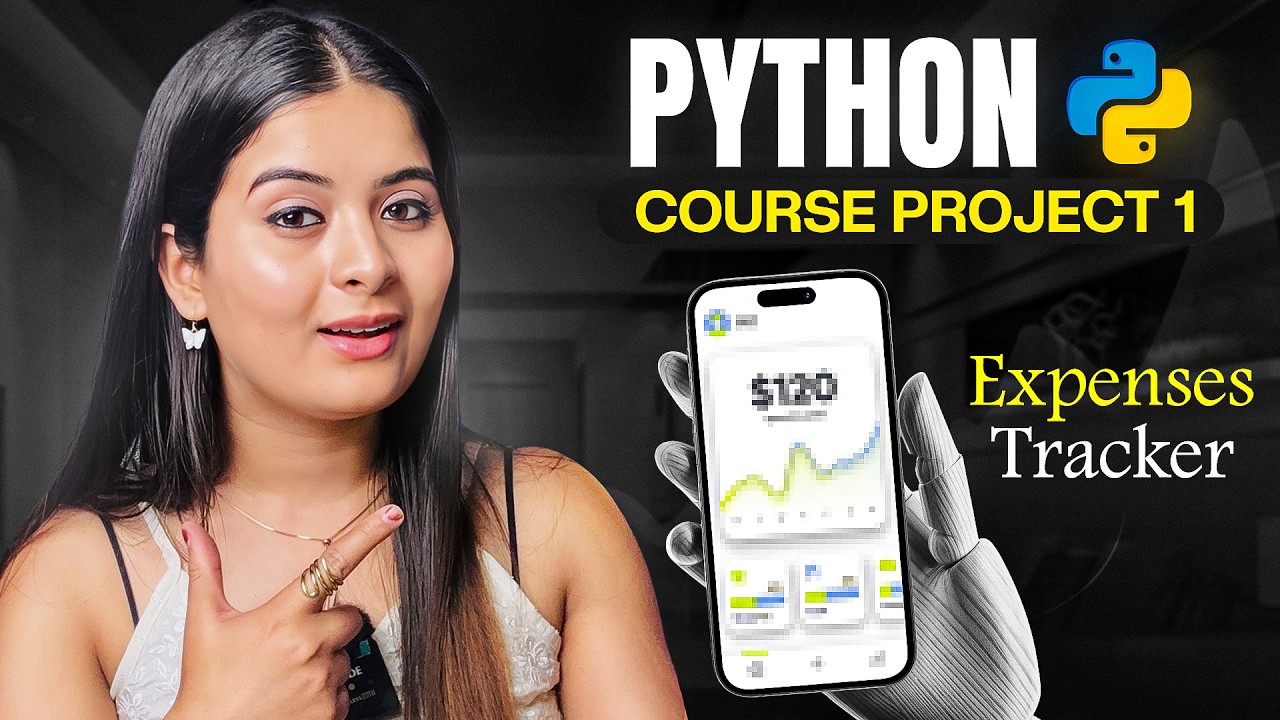Python Project - 01 Personal Finance App - Expense Tracker | Python Full Course 2026 | Saumya Singh