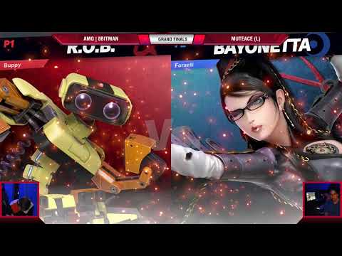 VS Weekly 7/18/19 - Grand Finals - AMG | 8BitMan (ROB) vs MuteAce (Bayonetta) - SSBU