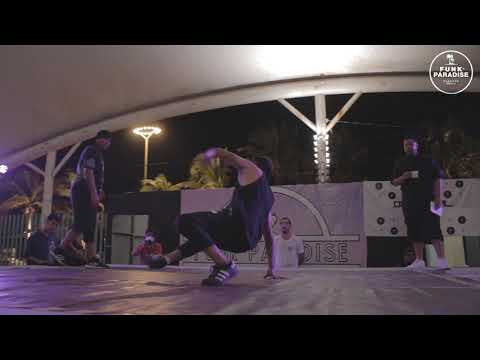 Bboy Stuntman vs Bboy Rana / BREAKING BATTLE / Funk Paradise Mazatlán beach