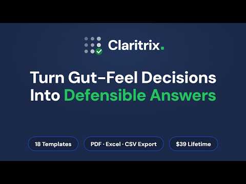 Claritrix video preview