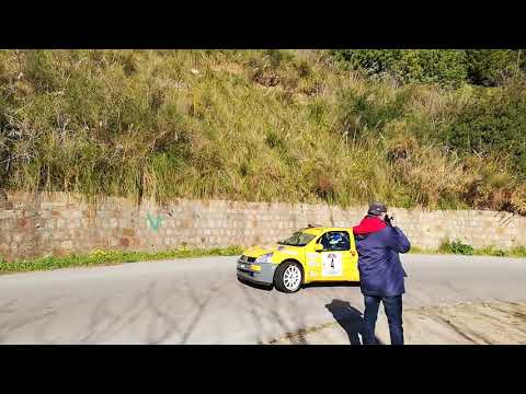 Renault clio s1600 pure sound - 3 rally Cefalù 2019