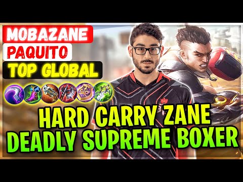 Hard Carry Zane, Deadly Supreme Boxer [ Supreme Paquito ] Mobazane AKA 99.9% GOON - Mobile Legends