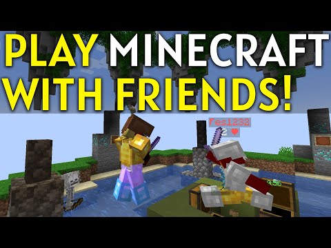 How To Play Minecraft with Your Friends in 2023 (PC Java Edition)