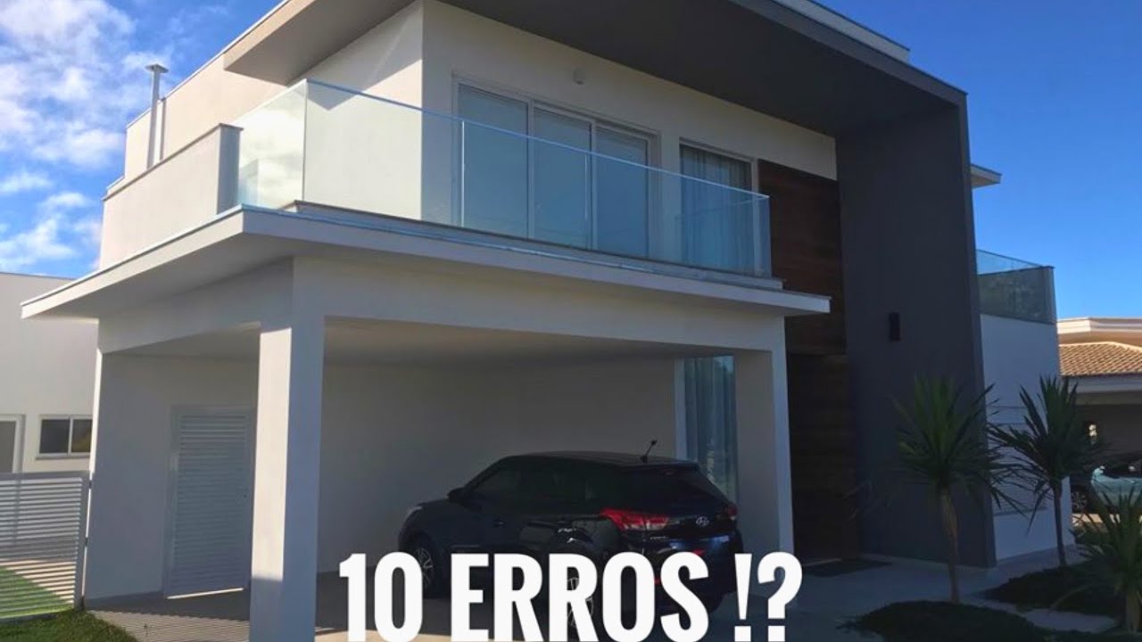 10 ERROS DE OBRA - ARREPENDIMENTOS E MELHORIAS