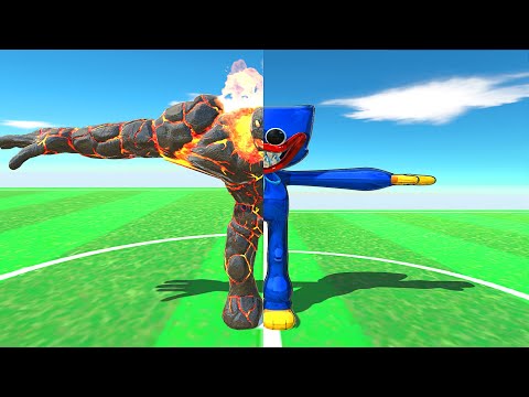 LAVABOY VS HUGGY WUGGY - Animal Revolt Battle Simulator