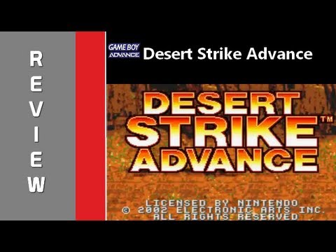 desert strike advance gba