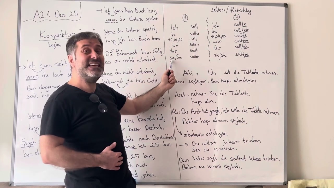 Almanca A2.1 Ders 25