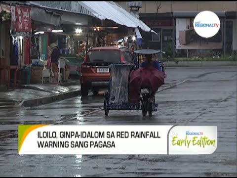GMA Regional TV Early Edition: Red Rainfall Warning