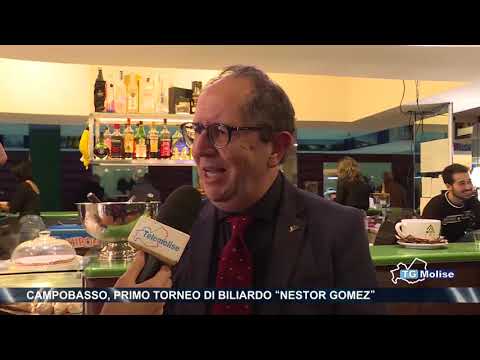 Campobasso, primo torneo di biliardo ‘Nestor Gomez’