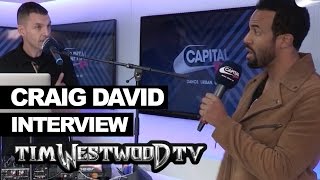 Craig David on come back, Grime, TS5 backstage at Wireless - Westwood