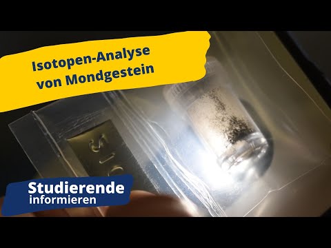 Forschen mit Mondgestein | Studierende informieren
