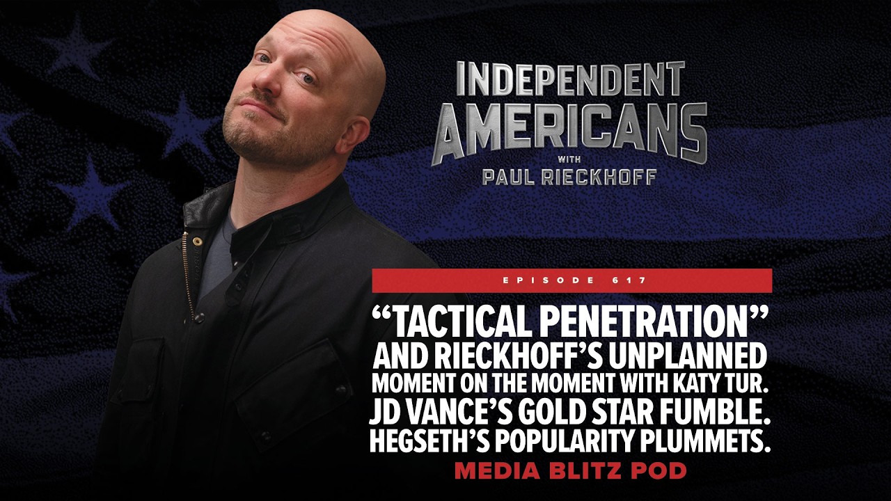 “Tactical penetration” and an unplanned moment with Katy Tur. JD Vance’s Gold Star fumble. Hegseth cratering. Media Blitz Pod