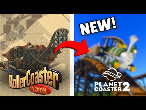 Recreating a NEW Iconic RCT Coaster in Planet Coaster 2