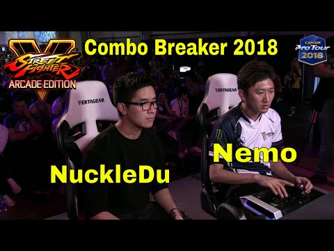 SFV AE - Nemo VS NuckleDu | Combo Breaker 2018 - Day 3 | CPT 2018