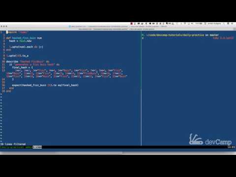 Coding Interview Question Hashed FizzBuzz in Ruby
